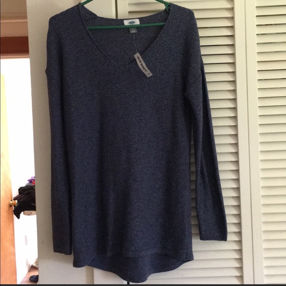 Old Navy Blue Knit Sweater